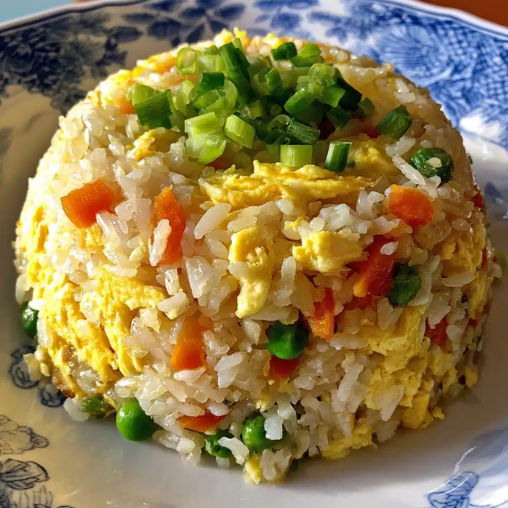 Simple Egg Fried Rice Recipe - Recipe Image