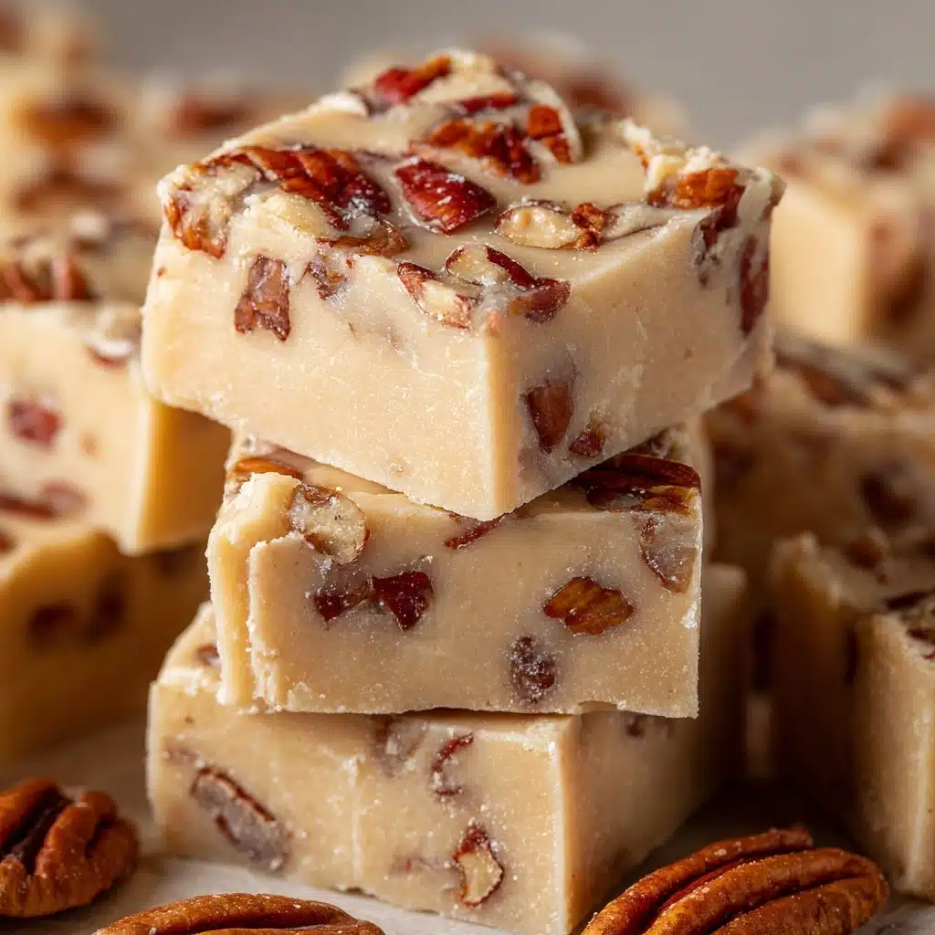 White Chocolate Caramel Pecan Fudge Recipe - Recipe Image