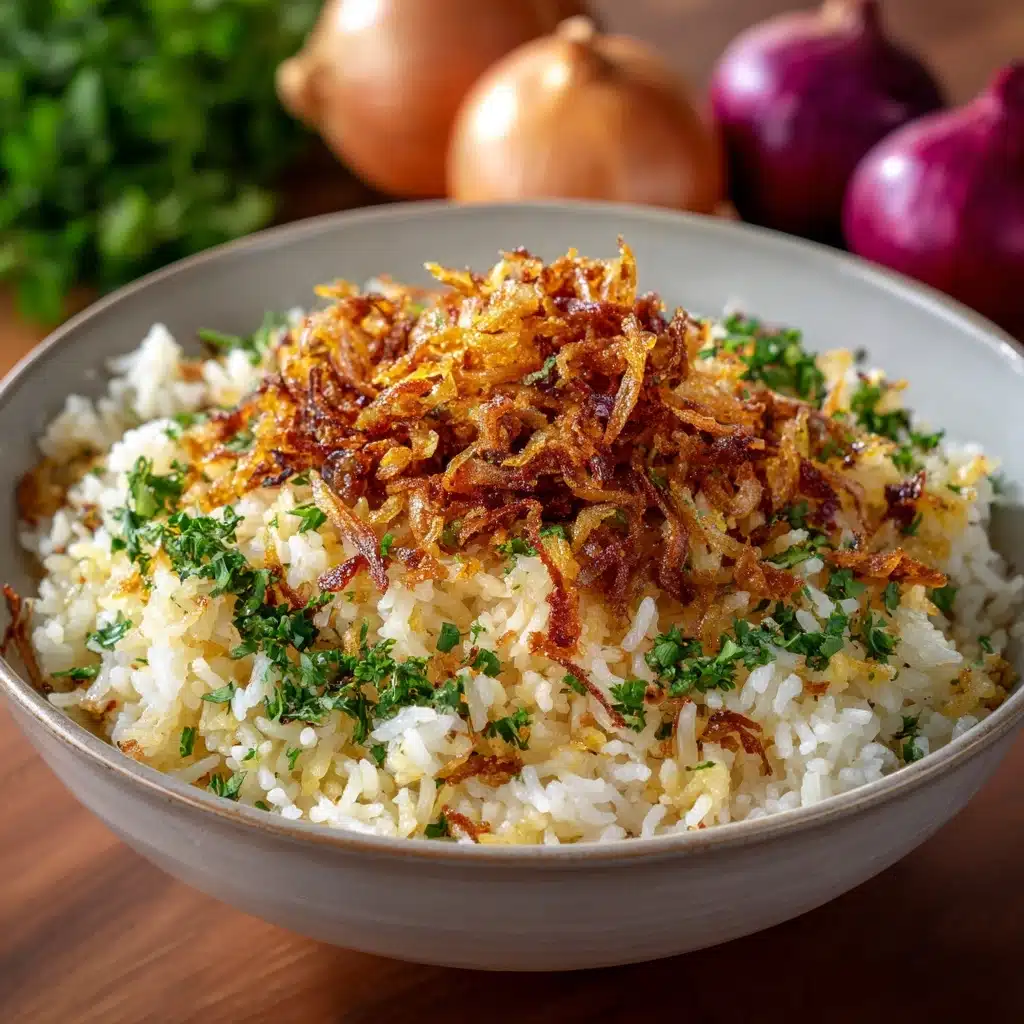 Buttery Onion Rice Side Recipe - Recipe Image
