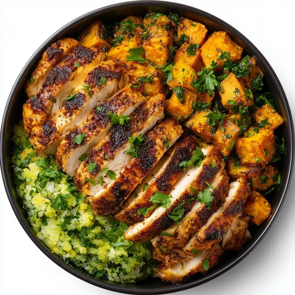 Cajun Chicken & Sweet Potato Bowls Recipe - Recipe Image