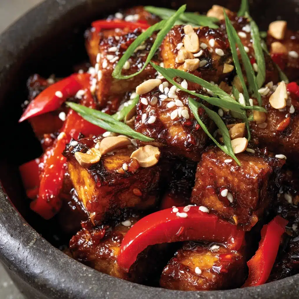 Vegan Cashew Tofu Recipe - Recipe Image