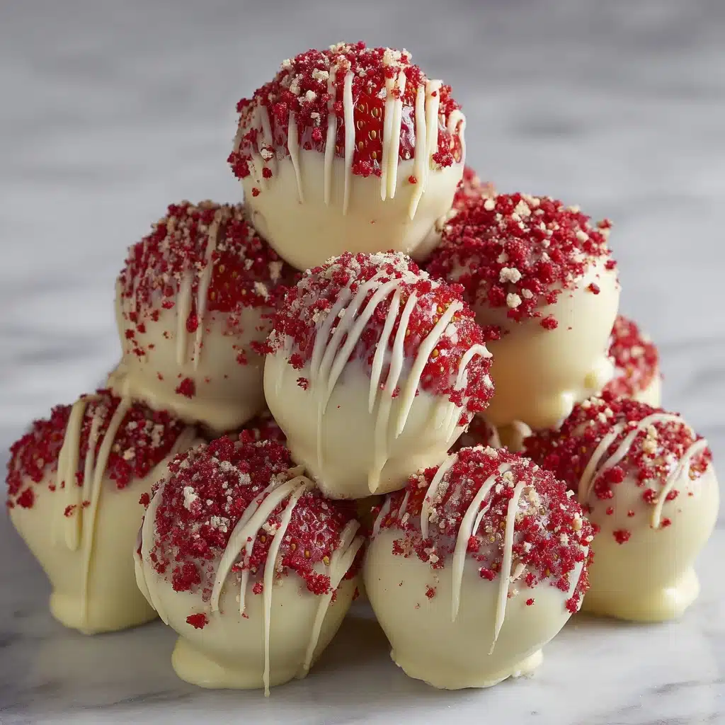 Strawberry Shortcake Truffles Recipe - Recipe Image