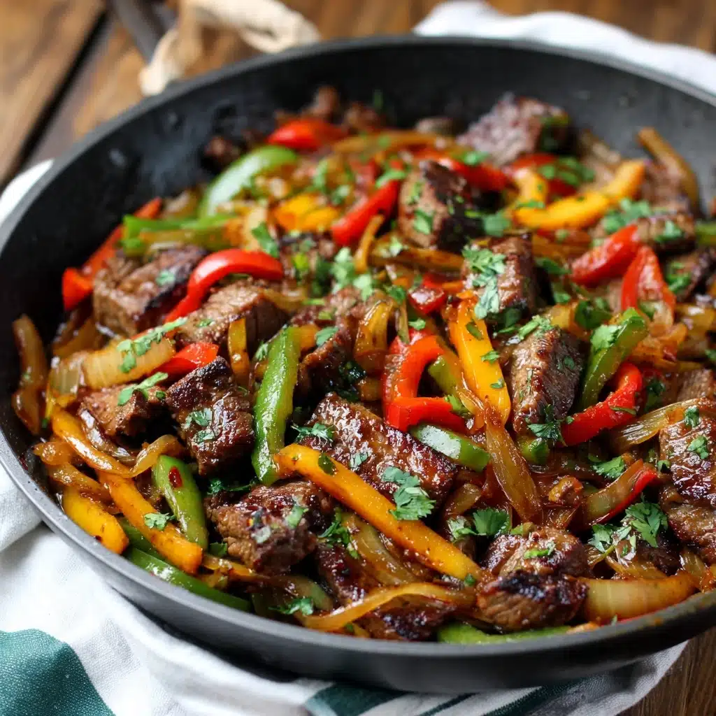 Best Ever Pepper Steak Recipe - Recipe Image