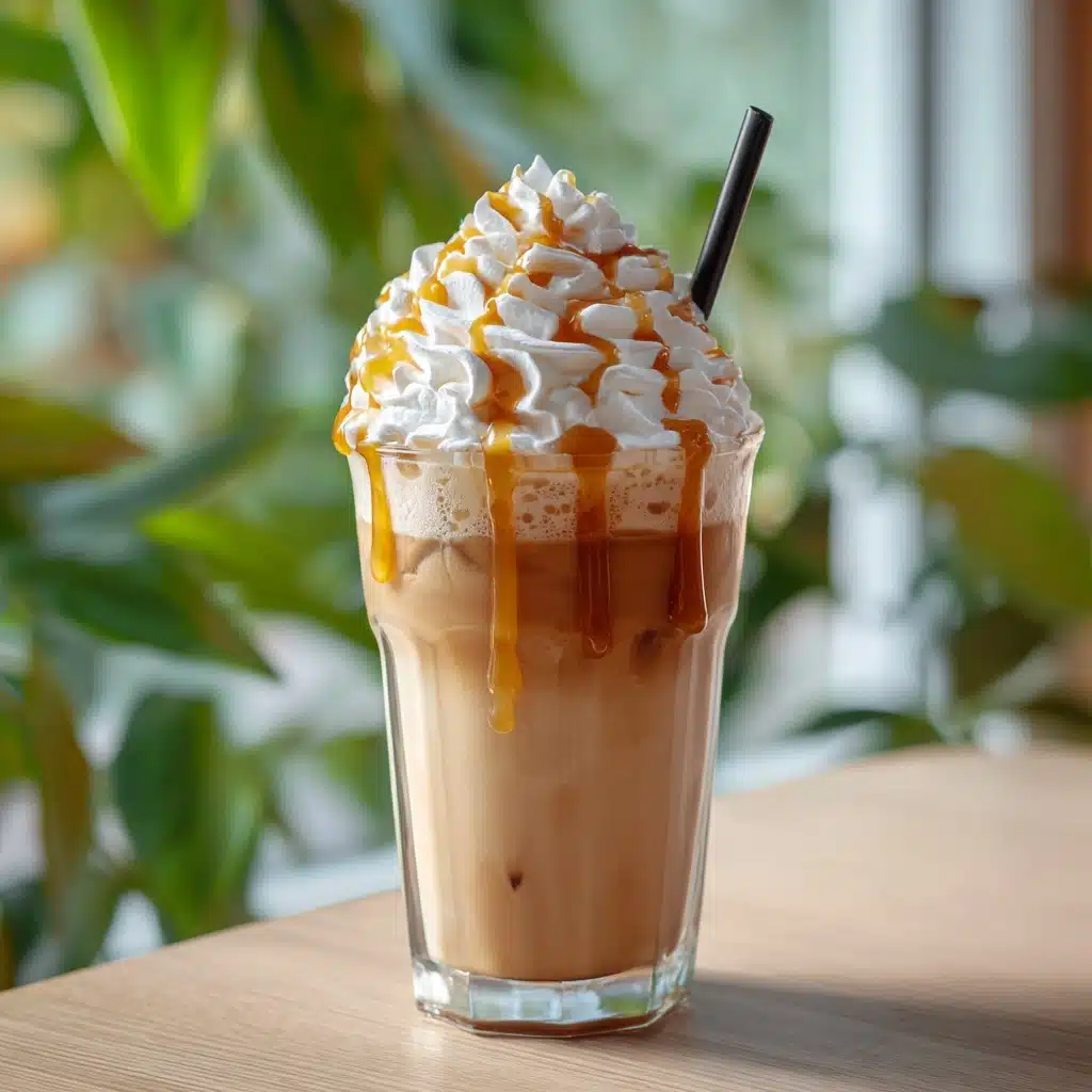 Iced Caramel Latte Recipe - Recipe Image