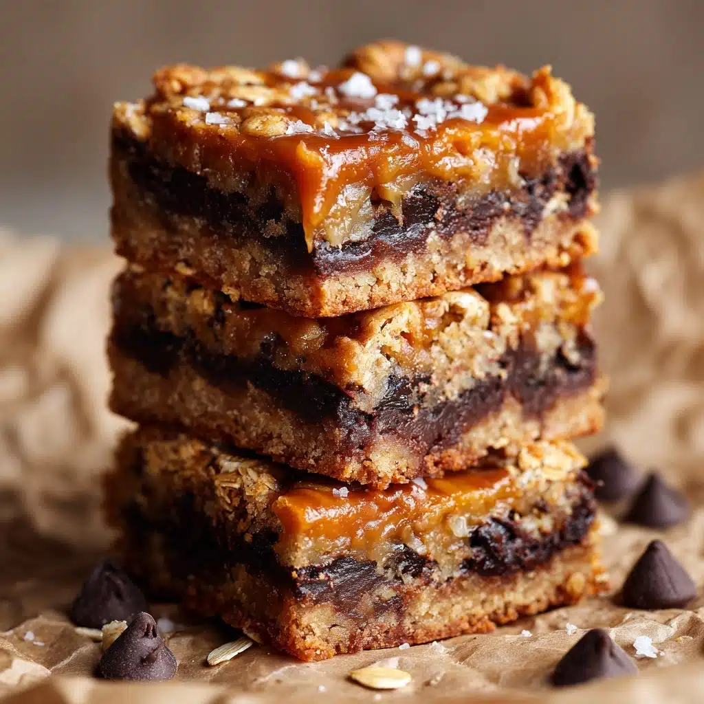 Oatmeal Fudge Bars Recipe - Recipe Image