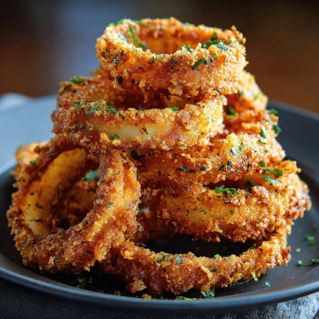 Air Fryer Frozen Onion Rings Recipe - Recipe Image
