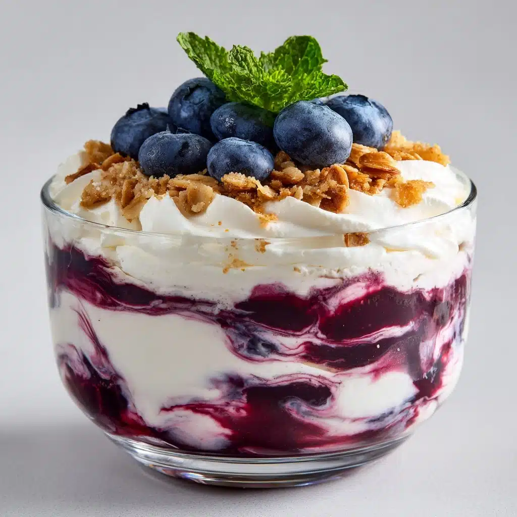 Blueberry Cheesecake Trifle Recipe - Recipe Image