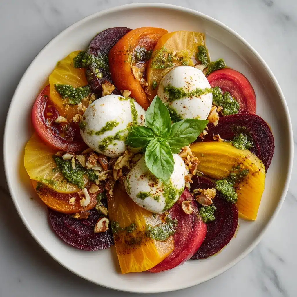 Easy Roasted Beet and Burrata Salad Recipe - Recipe Image