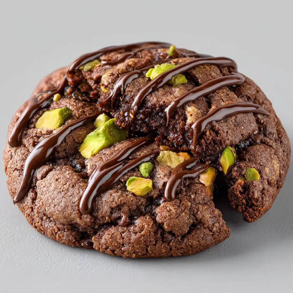 Brown Butter Chocolate Pistachio Cookies Recipe - Recipe Image