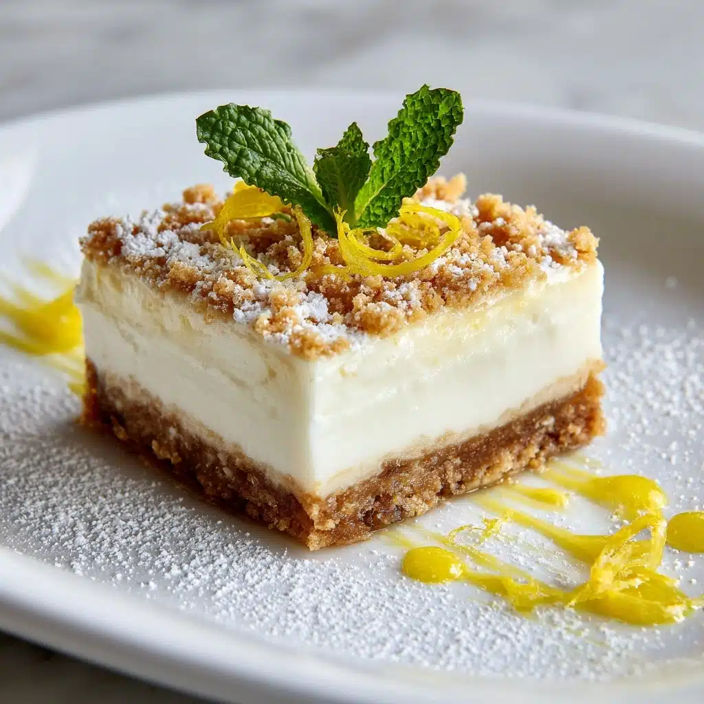 Lemon Cheesecake Bars Recipe - Recipe Image