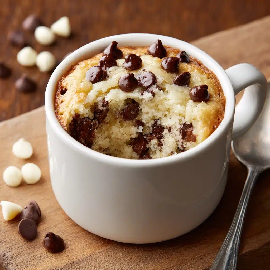 Chocolate Chip Mug Cake Recipe - Recipe Image