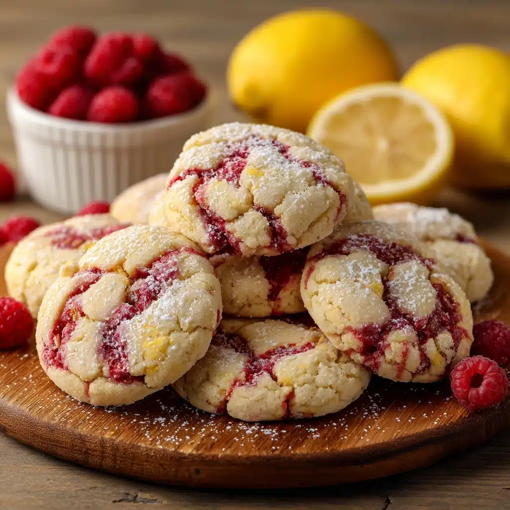 Lemon Raspberry Cookies Recipe - Recipe Image