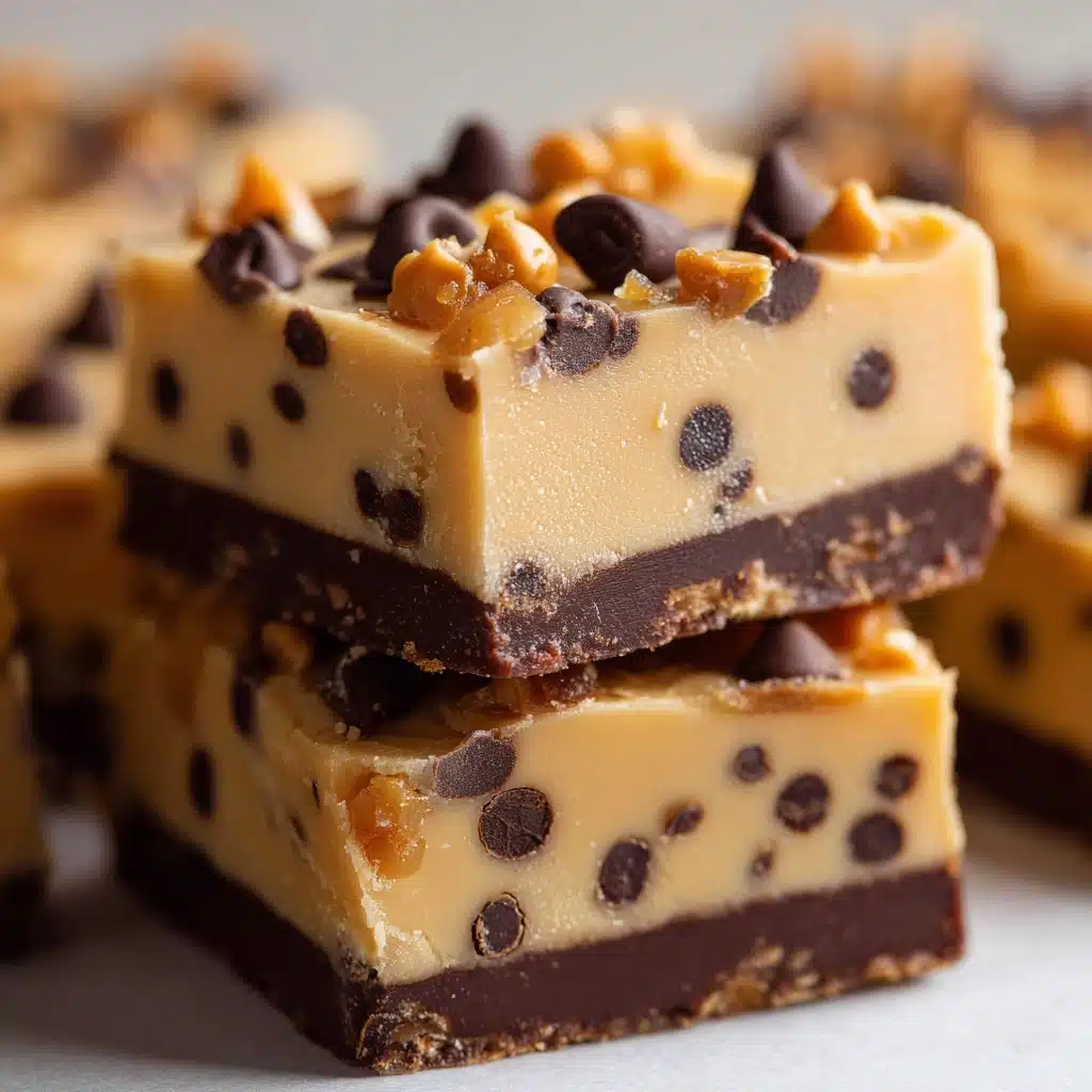 Peanut Butter Chocolate Freezer Fudge Recipe - Recipe Image