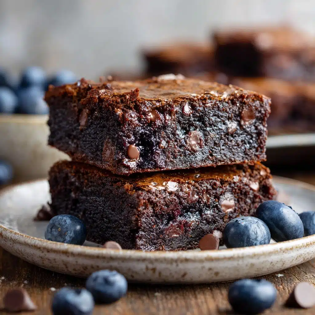Blueberry Brownies Recipe - Recipe Image