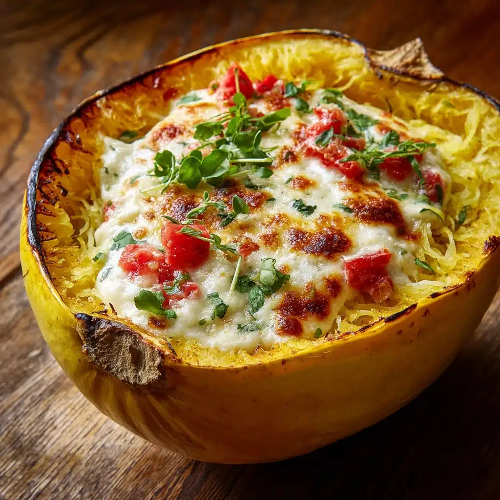 Baked Boursin Spaghetti Squash Recipe - Recipe Image