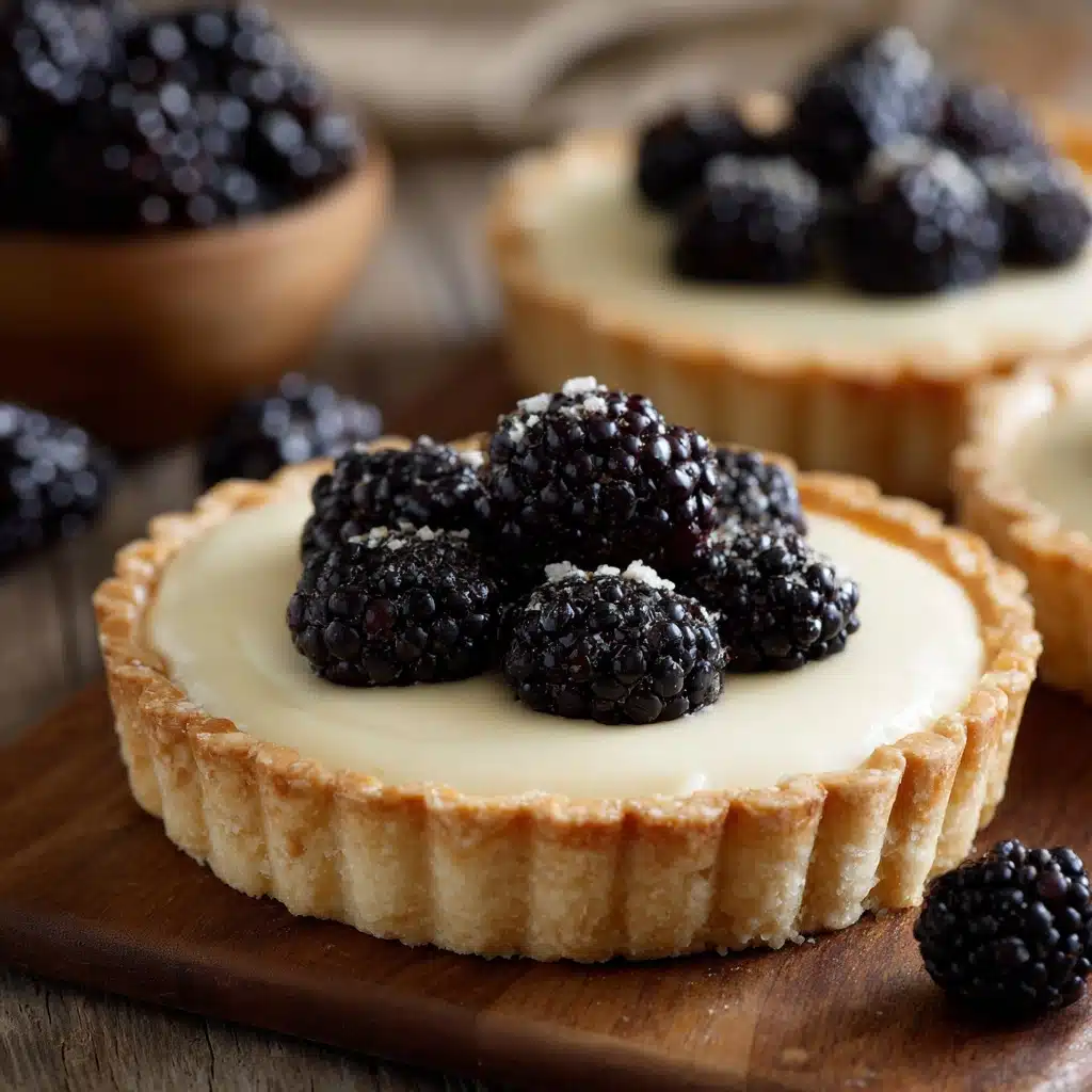 Earl Grey Panna Cotta Tarts Recipe - Recipe Image