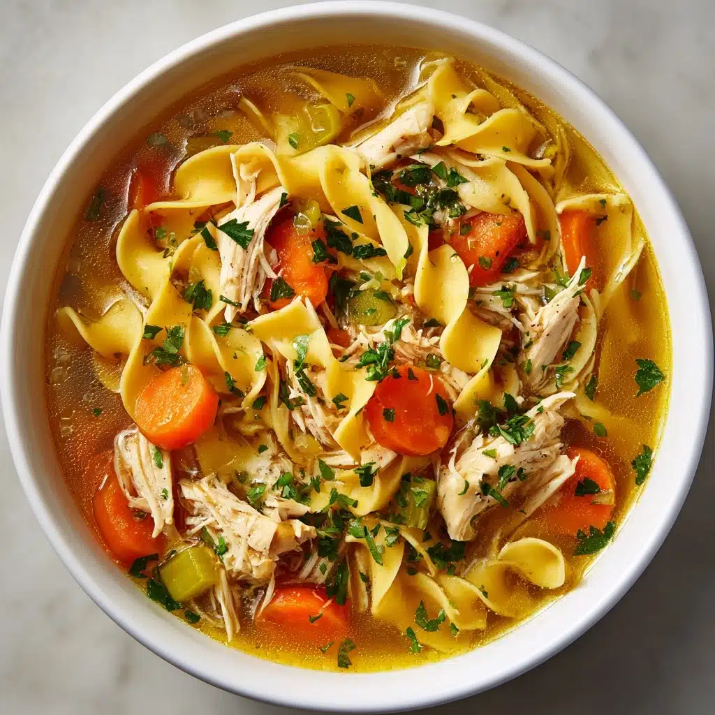 The Best Chicken Noodle Soup Recipe for Pure Comfort Recipe - Recipe Image
