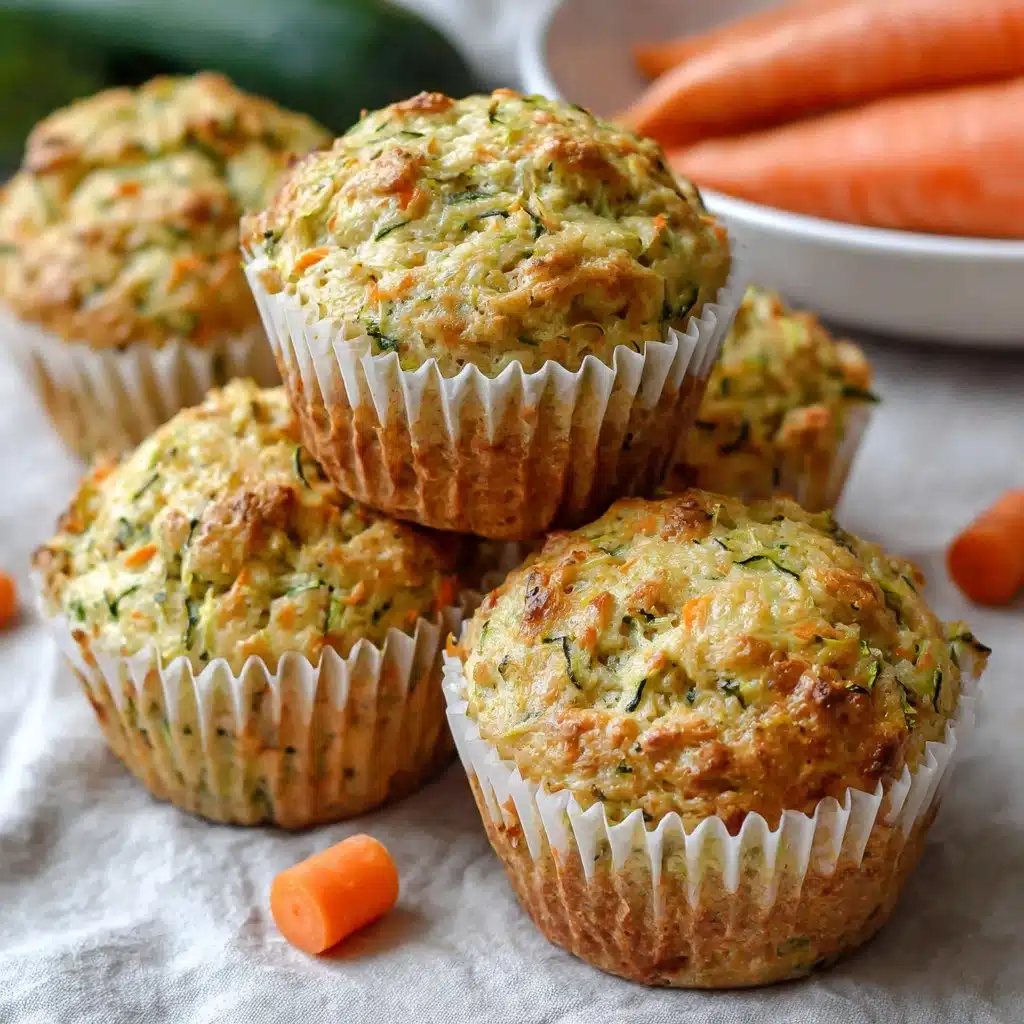 Zucchini and Carrot Breakfast Muffins Recipe - Recipe Image