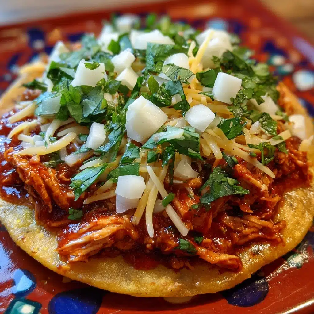 BBQ Chicken Tostadas Recipe - Recipe Image