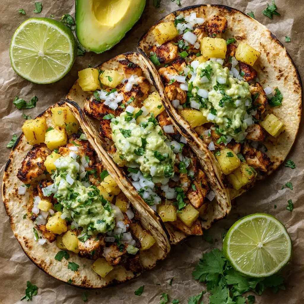 Crispy BBQ Salmon Tacos with Avocado Mango Salsa and Jalapeño Recipe - Recipe Image