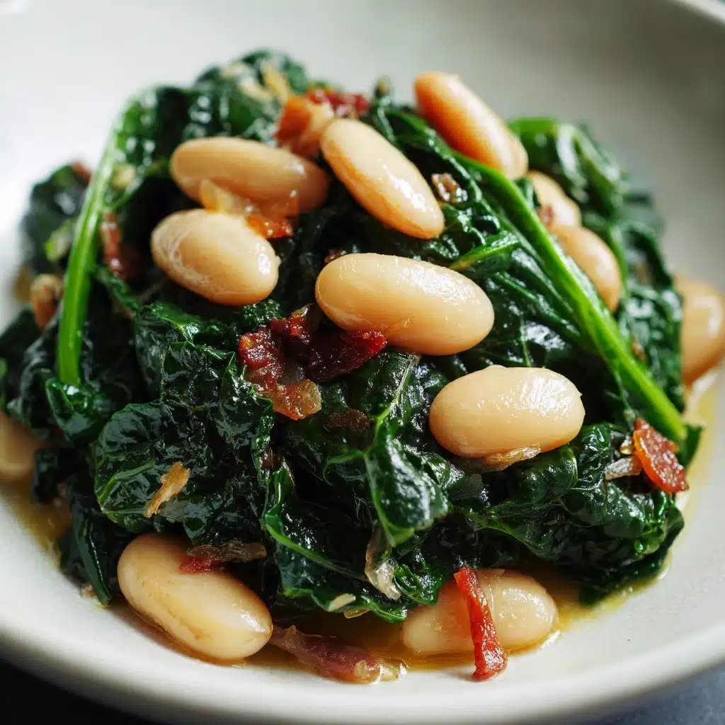 Mediterranean White Beans & Greens Recipe - Recipe Image