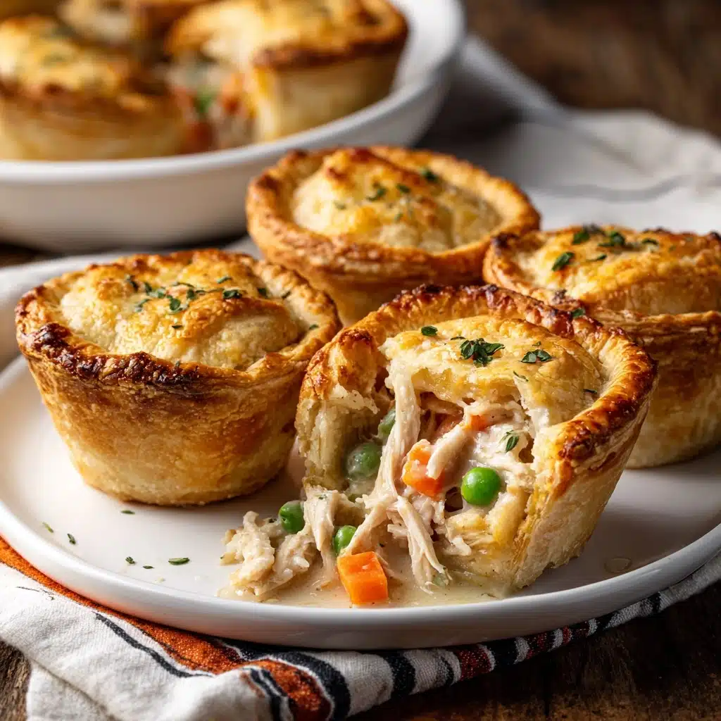 Mini Chicken Pot Pie with Grands Biscuits Recipe - Recipe Image