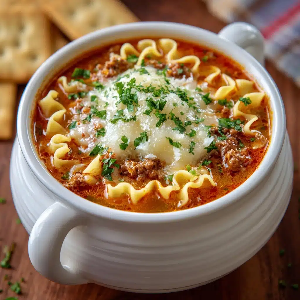 Crock Pot Lasagna Soup Recipe - Recipe Image