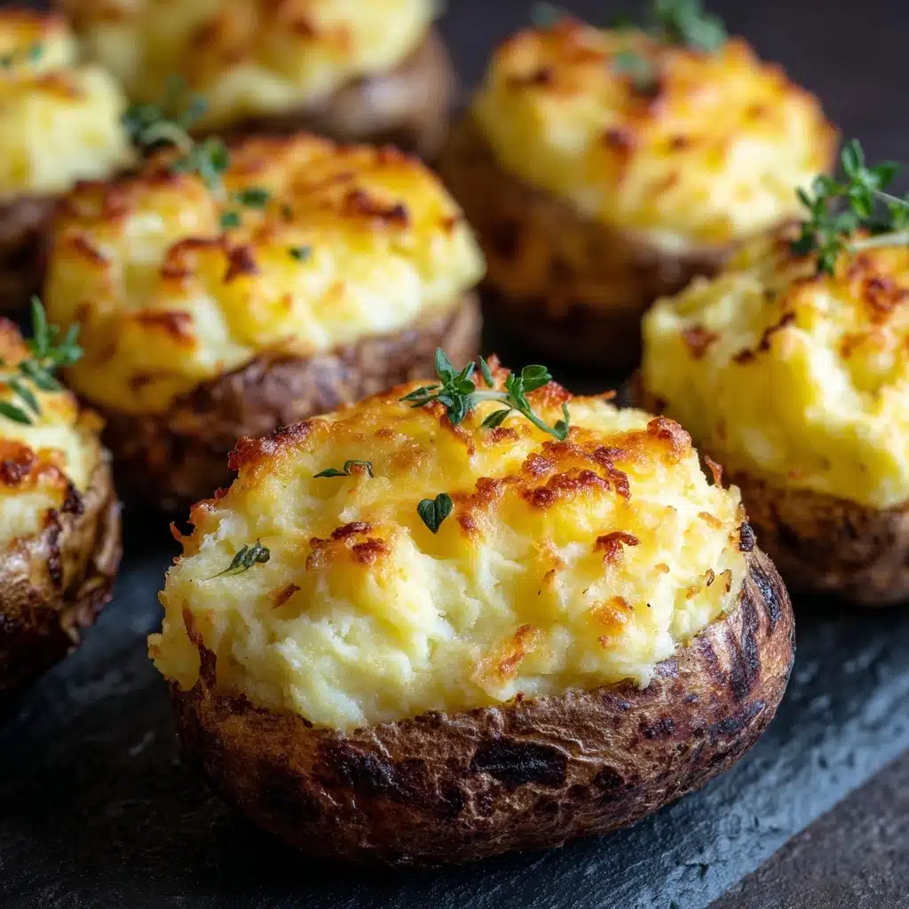 Oven-Fried Stuffed Potatoes Recipe - Recipe Image