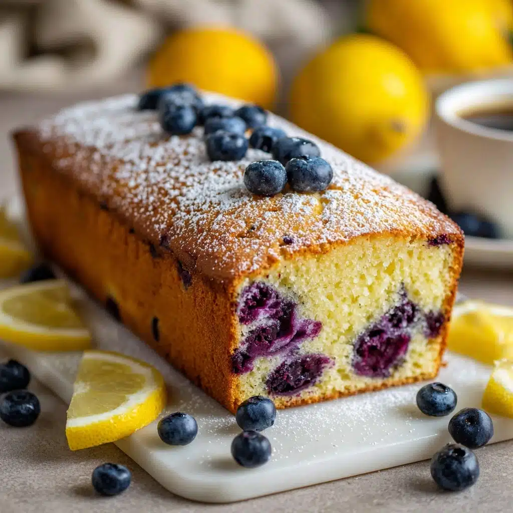 Lemon Blueberry Bread Recipe - Recipe Image
