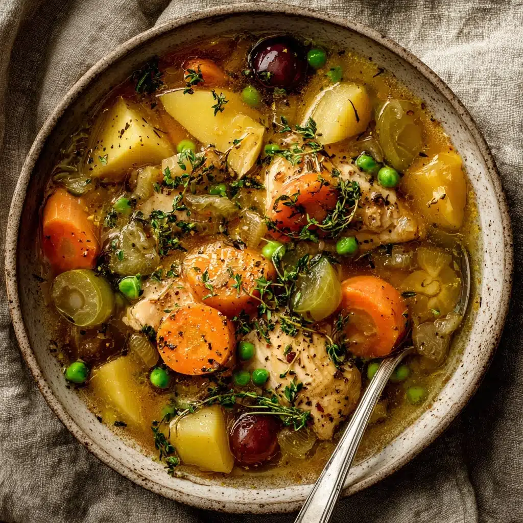 Slow Cooker Chicken Stew Recipe - Recipe Image
