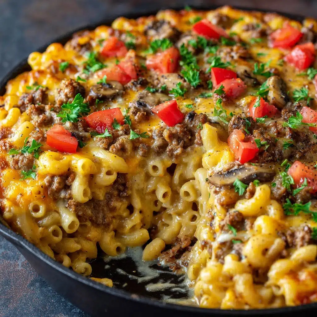 Cheesy Beef Taco Pasta Recipe - Recipe Image