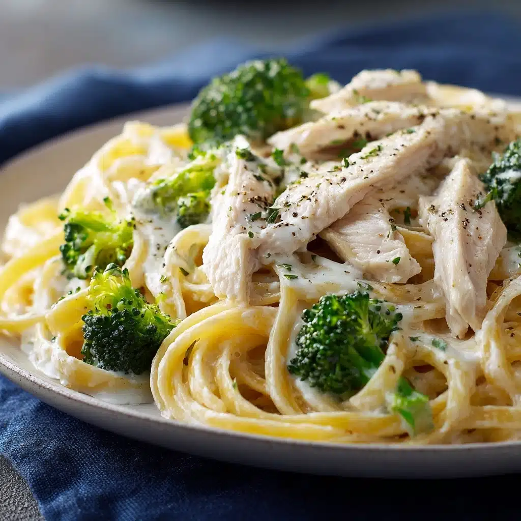 Easy Chicken Broccoli Alfredo for Busy Nights Recipe - Recipe Image