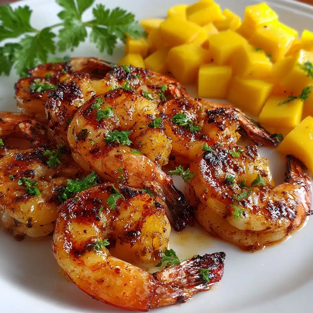 Mango Jalapeño BBQ Shrimp Recipe - Recipe Image