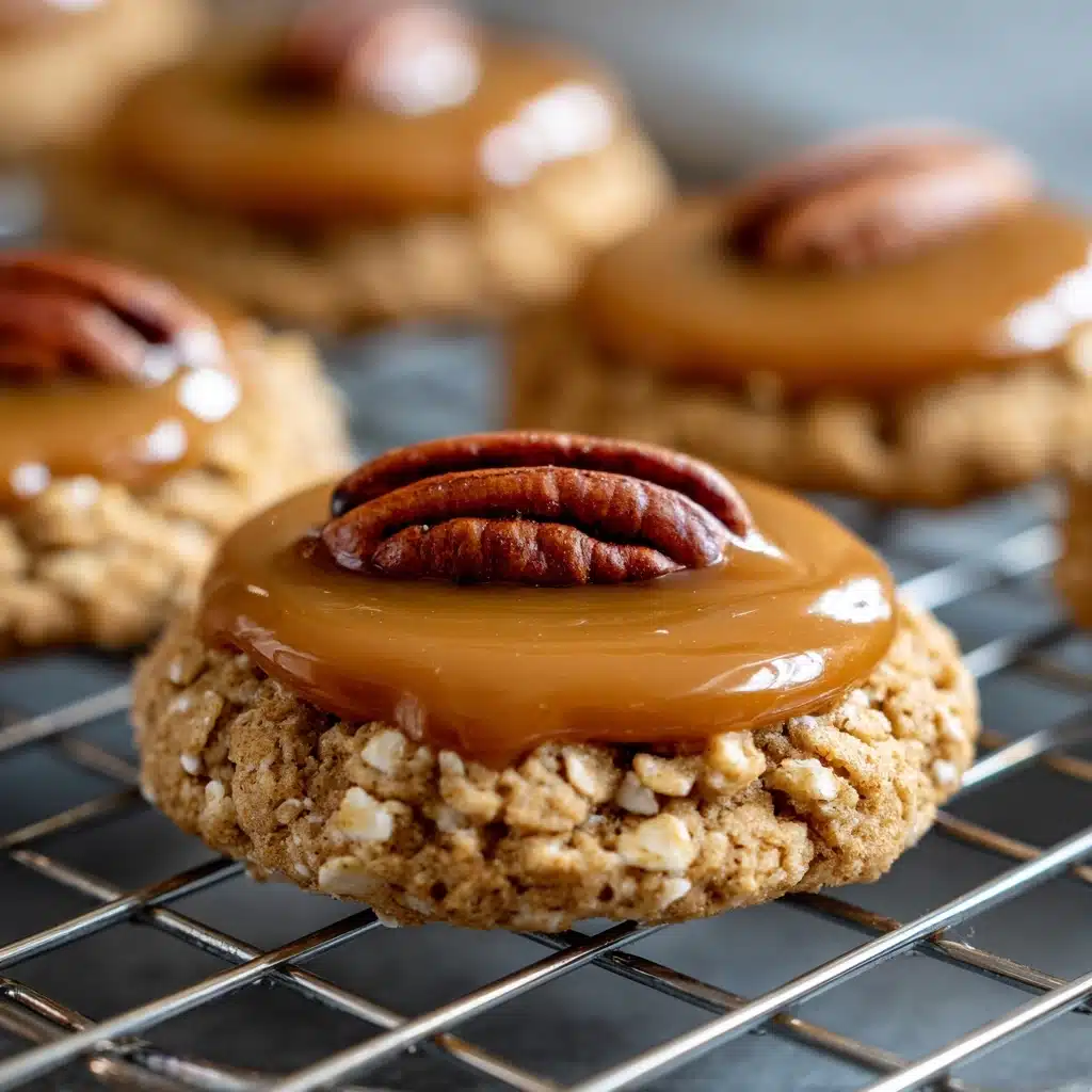 Easy No Bake Pecan Coconut Praline Cookies Recipe - Recipe Image