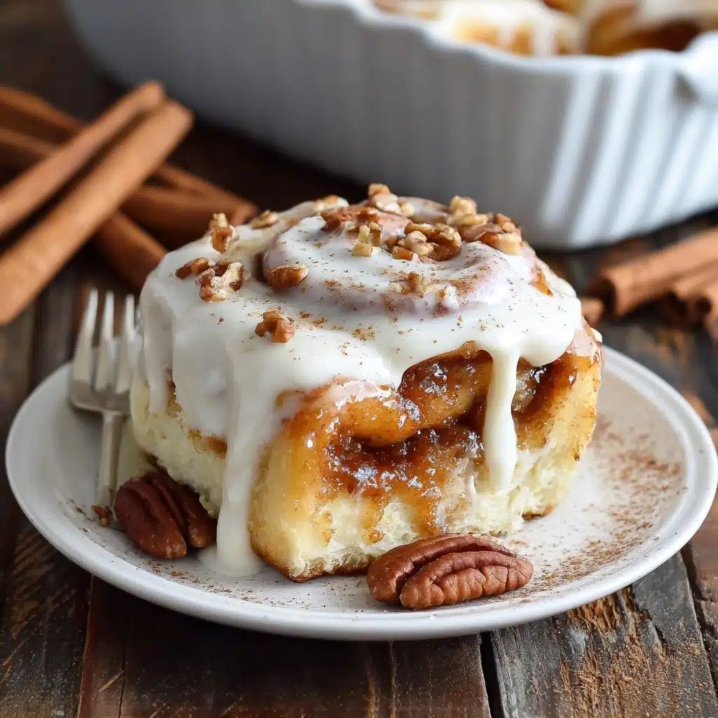 Ooey Gooey Cinnamon Roll Cake Recipe - Recipe Image