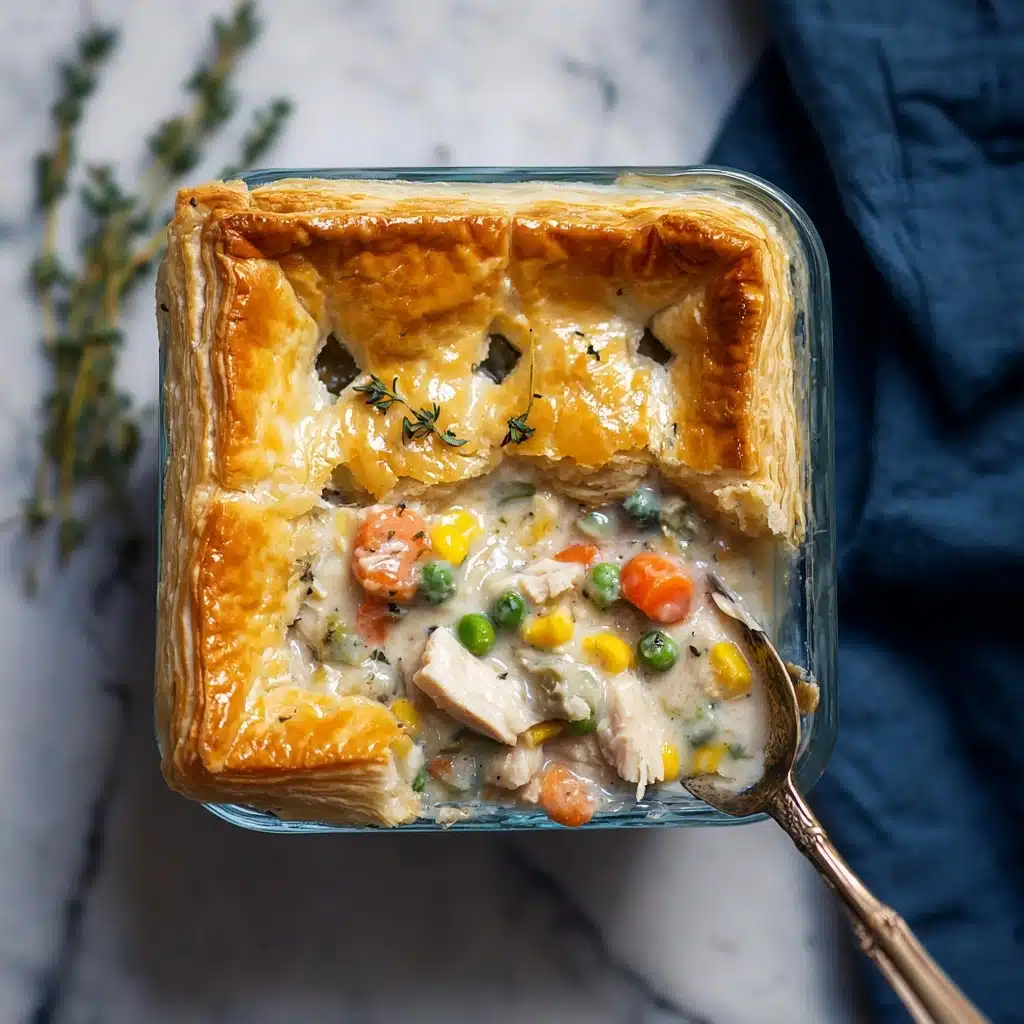 Individual Chicken Pot Pies Recipe - Recipe Image
