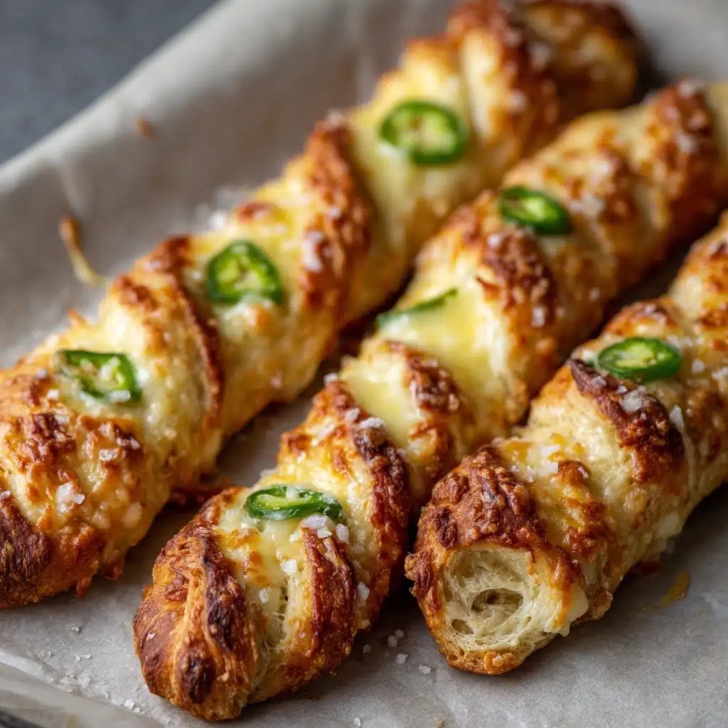 Jalapeno Cheddar Pretzel Twists Recipe - Recipe Image