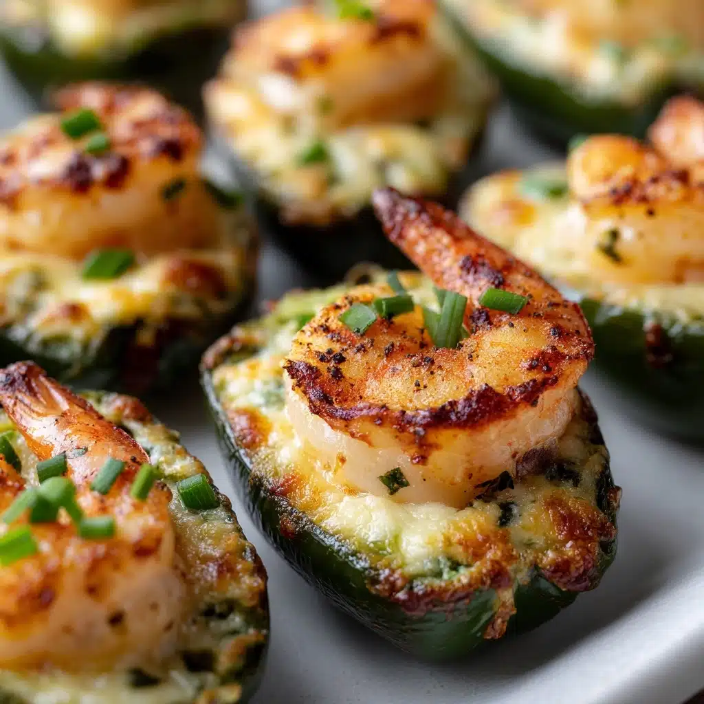 Fiery Cajun Shrimp Stuffed Jalapeños Recipe - Recipe Image