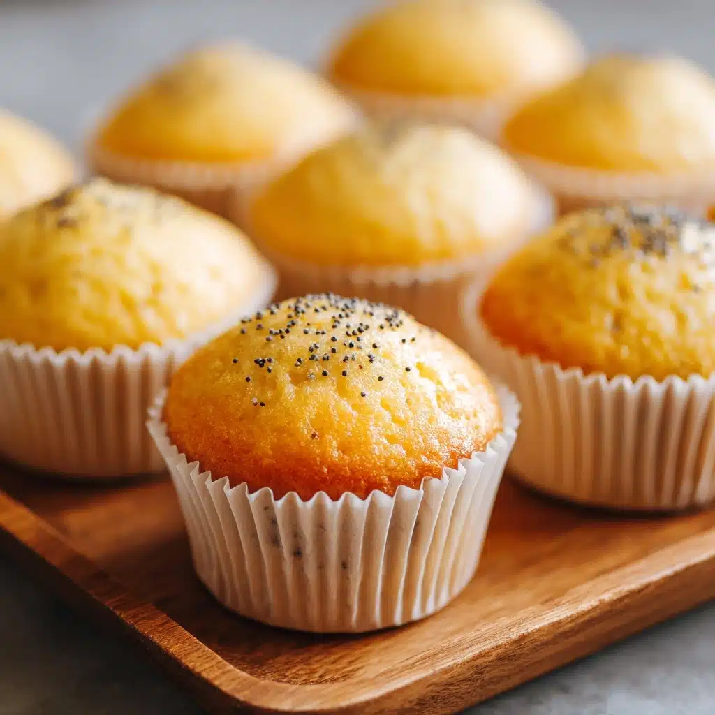 Homemade Lemon Poppyseed Muffins Recipe - Recipe Image