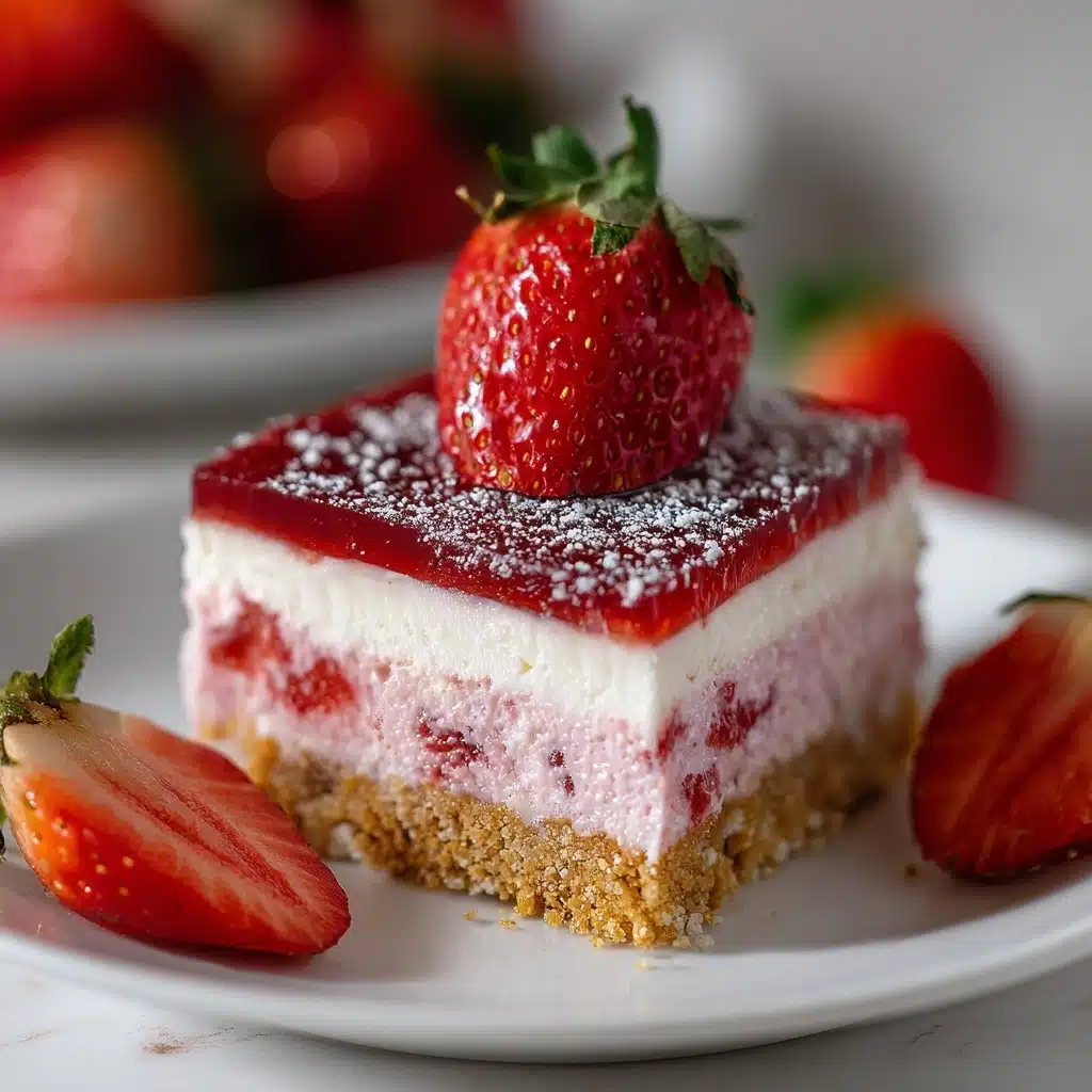 Easy Strawberry Cheesecake Dump Cake Recipe - Recipe Image