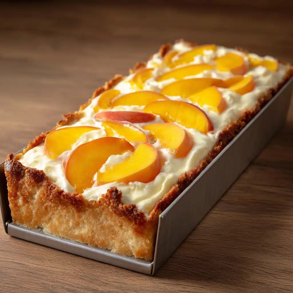 Peaches and Cream Cheese Loaf Recipe - Recipe Image