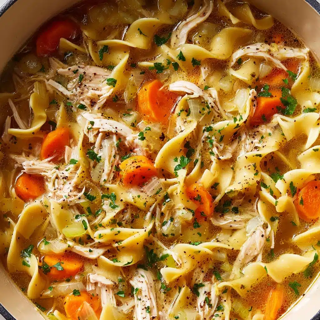 Classic Chicken Noodle Soup Recipe - Recipe Image