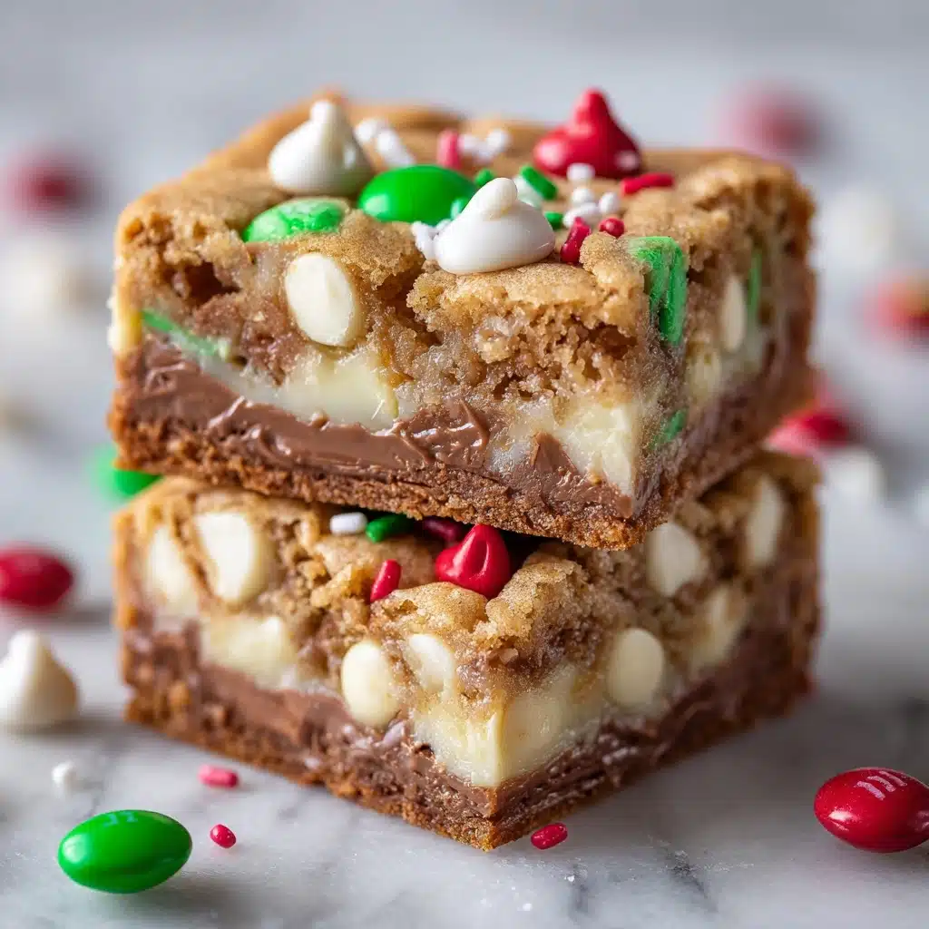 Christmas Cookie Bars Recipe - Recipe Image