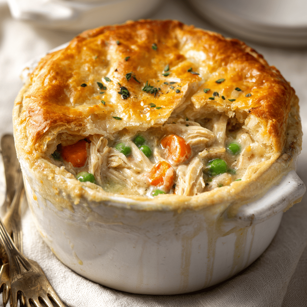 Bisquick Chicken Pot Pie Recipe - Recipe Image