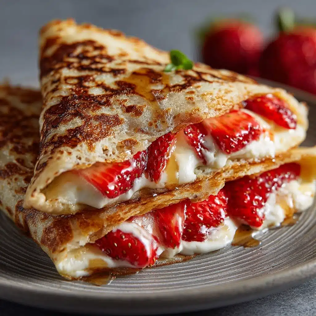 Strawberry Cheesecake Quesadillas Recipe - Recipe Image