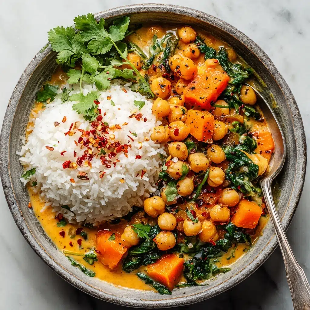 Sweet Potato and Chickpea Curry Recipe - Recipe Image