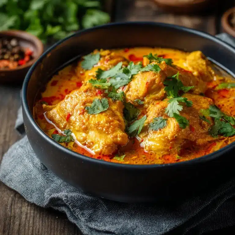 African Coconut Chicken Curry Recipe