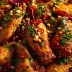 Sticky Lemongrass Chilli Air Fryer Chicken Wings Recipe