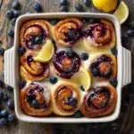 Lemon Blueberry Rolls Recipe
