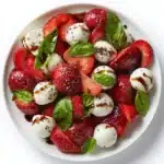 Balsamic Strawberry Caprese: A Fresh and Easy Delight Recipe